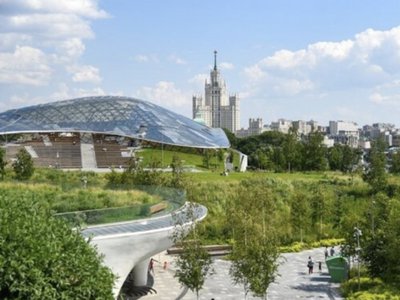 «Кристалл знаний» в парке «Зарядье». Голосовой ченнелинг.