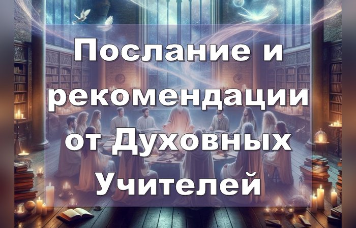 Послание от Духовных Учителей и рекомендации на МАЙ