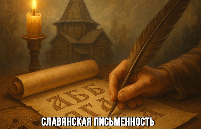 Древнеславянские образные письмена.