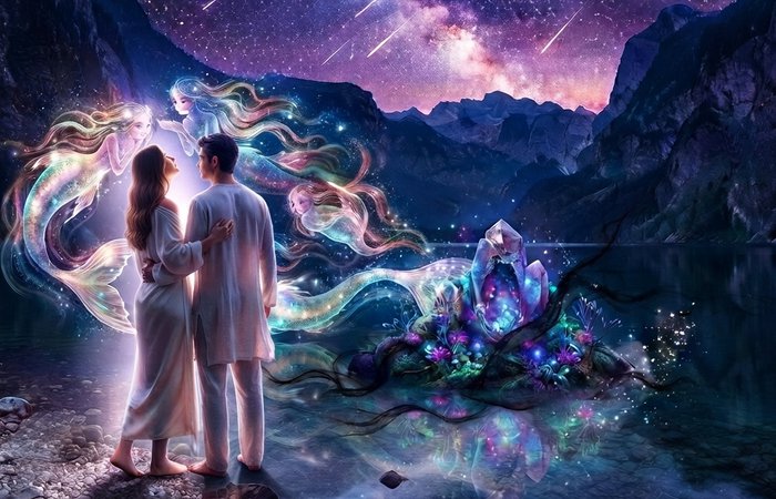 Хрустальные песни глубин: послание из зеркального озера