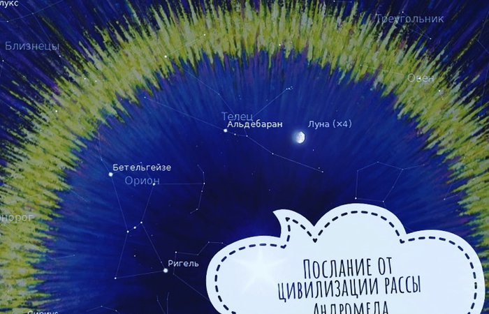 Послание с планет цивилизации Андромеды
