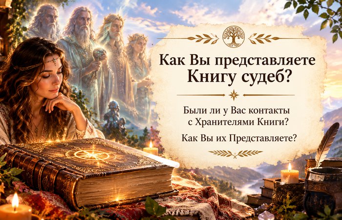 Как мне представить Книгу Судеб