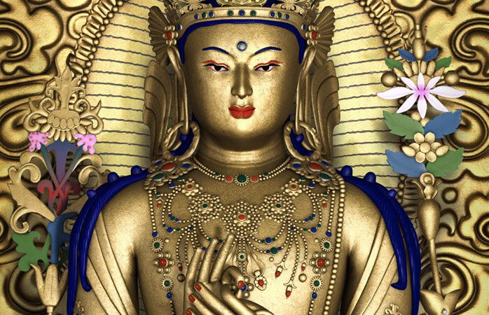 Ченнелинги в стихах,  принятых от Майтрейи и короткое четверостишье от Сатаны.